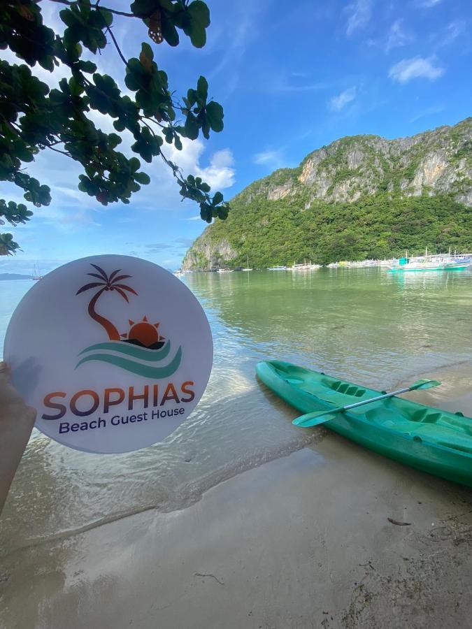 Sophia's Beach Pensión El Nido Exterior foto