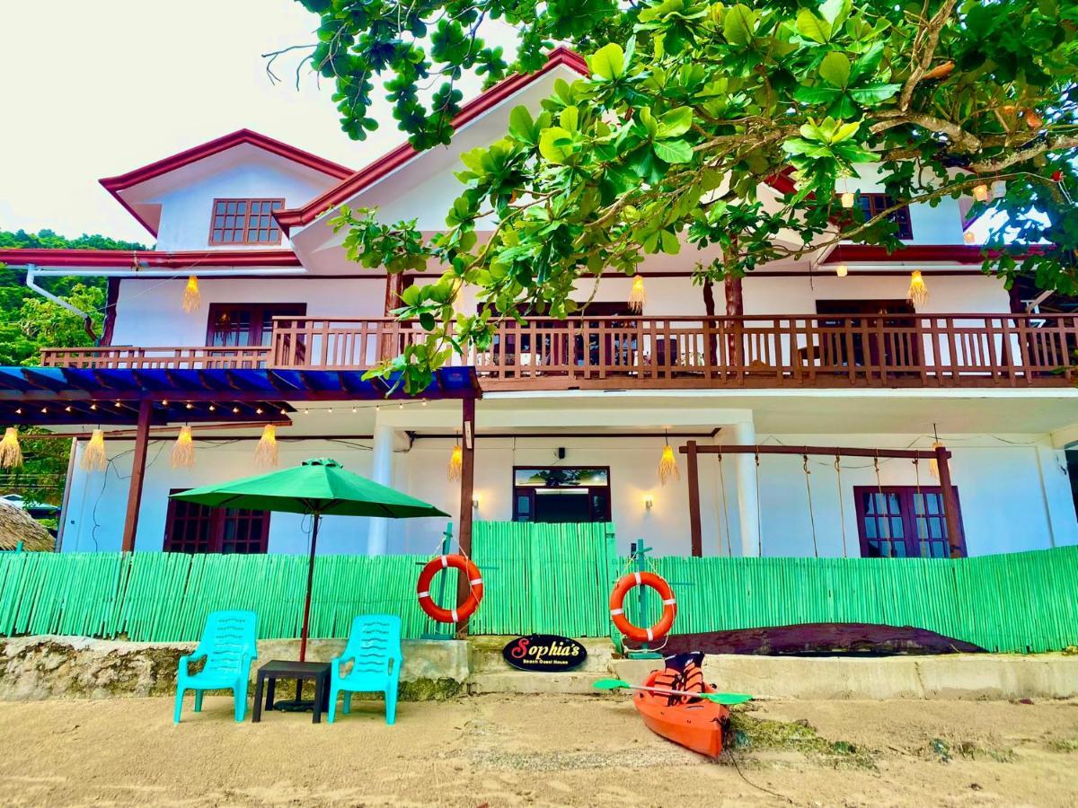 Sophia's Beach Pensión El Nido Exterior foto